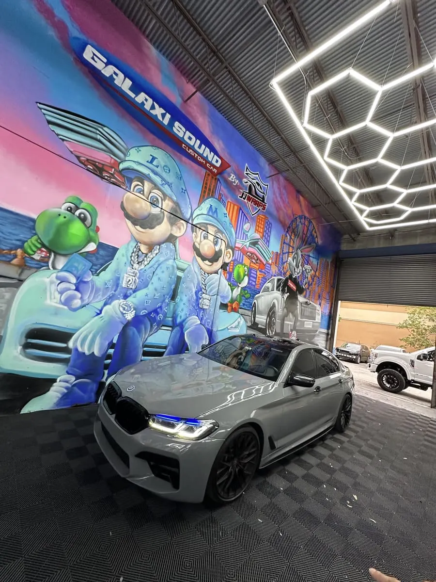 After tint install Galaxy Sound Miami