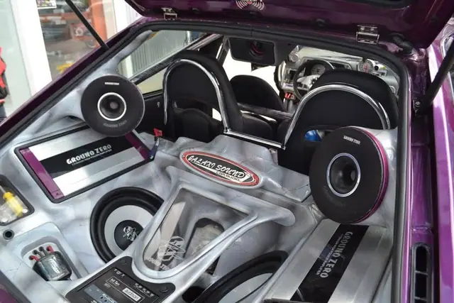 Mazda 323 Coupé — Ground Zero Build (2016–2017) — Galaxi Sound build 22