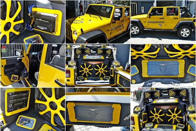 Jeep Wrangler Rubicon — Kicker Build — Galaxi Sound build 8