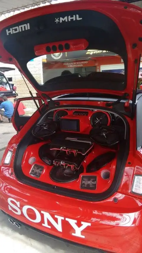 Sony Colombia Demo Car (2015) — Galaxi Sound build 5