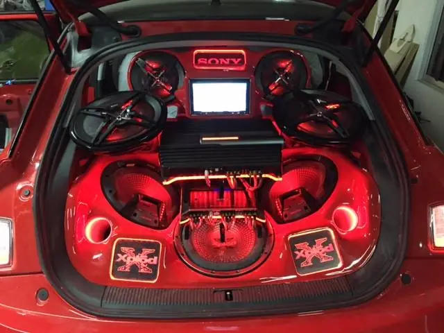 Sony Colombia Demo Car (2015) — Galaxi Sound build 13